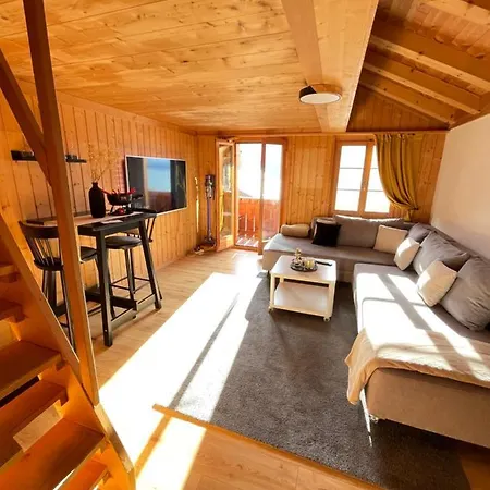 Charmant Chalet Mit See Und Bergsicht Hofstetten bei Brienz Exterior photo